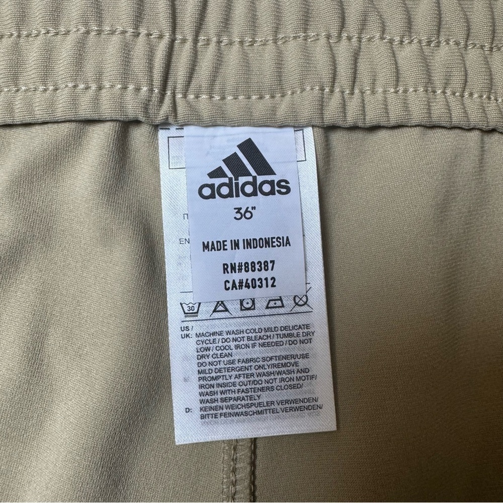 Adidas Tan Men’s Shorts - Picture 4 of 8